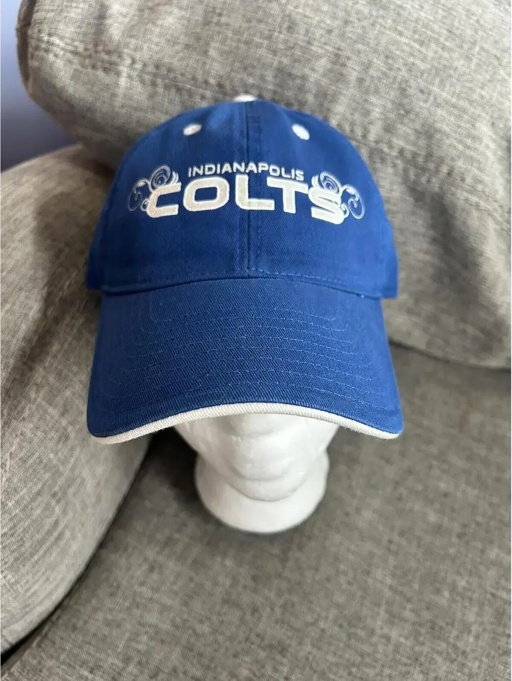 NFL Team Apparel Indianapolis Colts Womens Hat Blue OSFM Cap
